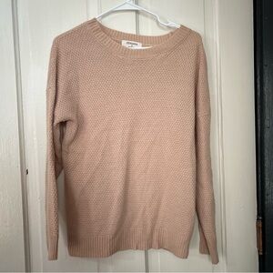 Zenana Outfitters Women's Blush Crew Neck Sweater